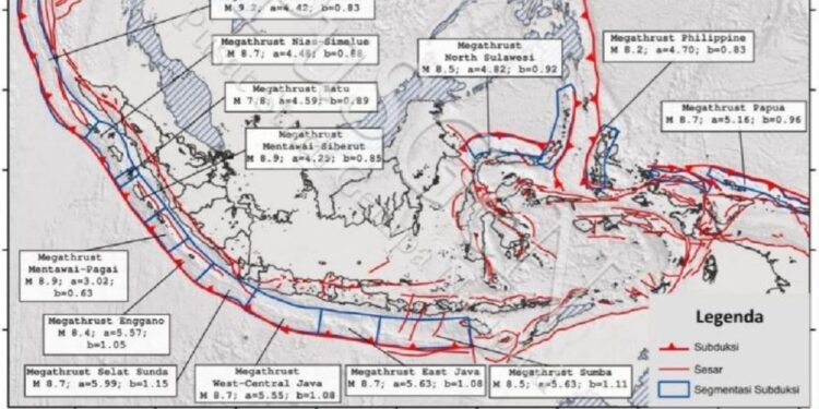 BBMKG: Gempa Megathrust Berpotensi Terjadi di Papua