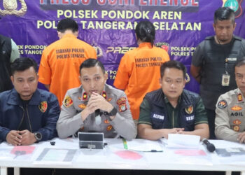 Polsek Pondok Aren Amankan Dua Pelaku Pembuangan Janin Bayi
