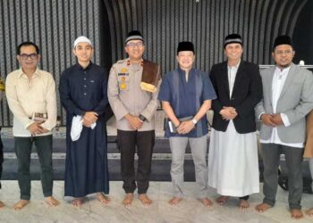 Wujudkan Harkamtibmas, Polsek Ciputat Timur Gelar Salat Jumat Keliling