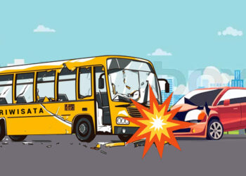 Kecelakaan Maut Mobil vs Bus di Gresik, Tujuh Orang Tewas