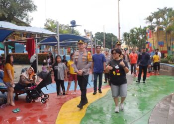 Libur Lebaran, Polres Tangsel Pantau Sejumlah Tempat Wisata