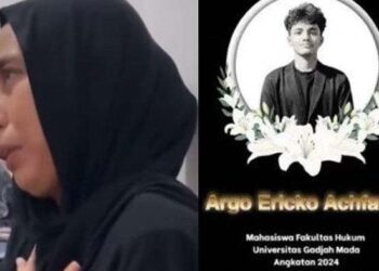 Ada Dugaan Intimidasi pada Keluarga Korban Mahasiswa FH UGM, Ibunda Argo: Saya Tidak Bisa Memberitahu