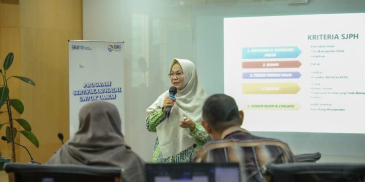 Dorong Daya Saing UMKM, BRI Fasilitasi Sertifikasi Halal bagi UMKM melalui Program BRI Peduli