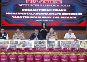 Rugikan Negara Rp14 M, Dua Sindikat Pengoplos Gas Subsidi di Jakarta Dibekuk Polisi