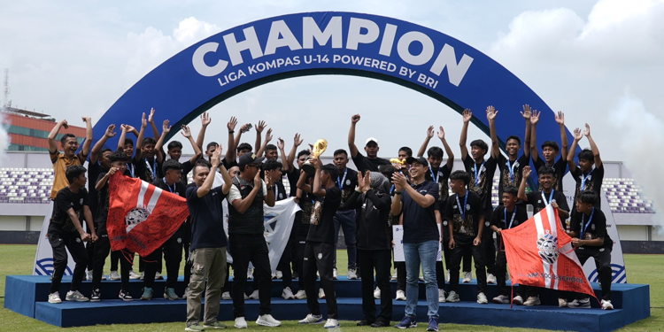 Didukung BRI, Liga Kompas U-14 Jadi Ajang Pembinaan Sepak Bola Usia Dini Terbesar di Indonesia