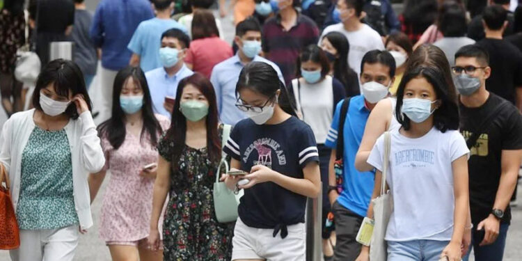 Lonjakan Covid-19 di Singapura, Sebagian Besar Pasien Mengeluhkan Gejala Ini