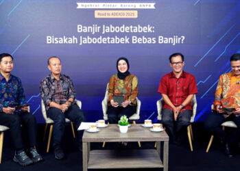 Gelar Diskusi, ATR/BPN Hingga BNPB Bahas Pencegahan Banjir Jabodetabek