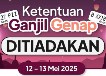 Libur Waisak, Ganjil Genap di Jakarta Ditiadakan 12-13 Mei 2025
