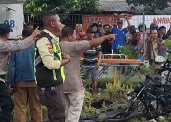 Tujuh Pemotor Tertabrak Kereta di Perlintasan KA Magetan, Empat Orang Tewas