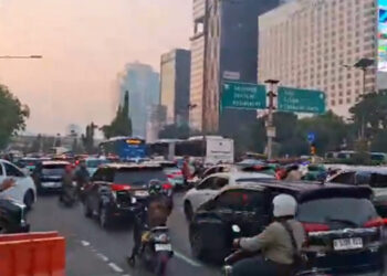 Terungkap, Ini Penyebab Macet Panjang di Jalan Gatot Subroto Semalam