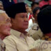 Hadiri Halalbihalal Purn TNI-Polri, Prabowo Duduk di Samping Try Sutrisno