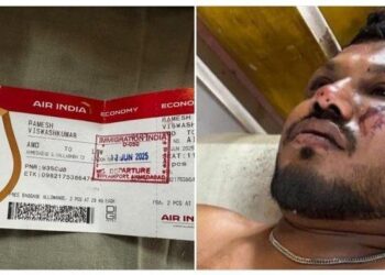 Keajaiban Itu Nyata! Seorang Pria Selamat dari Kecelakaan Pesawar Air India