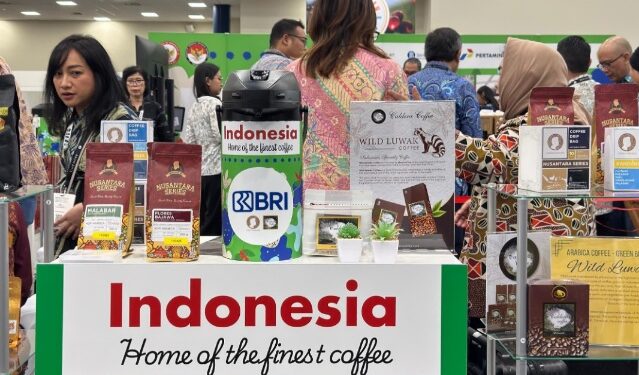 Tampil di Pameran Kopi Dunia di Amerika Serikat, UMKM Binaan BRI Tembus Pasar Internasional
