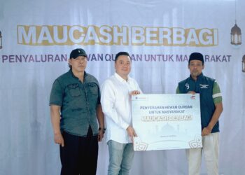 Maucash Berbagi: Rayakan Idul Adha dengan Salurkan Hewan Kurban untuk Masyarakat