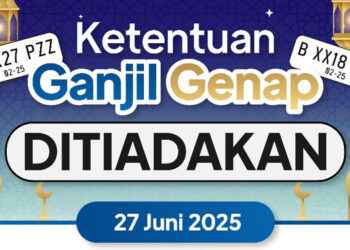 Libur Tahun Baru Islam, Ganjil Genap di Jakarta Ditiadakan Pada 27 Juni 2025