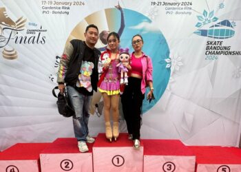 Mikella Alicia Gracia Pratama Raih Juara II dalam Ajang Kompetisi Ice Skating Asia