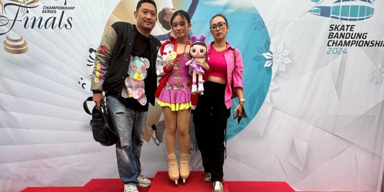 Mikella Alicia Gracia Pratama Raih Juara II dalam Ajang Kompetisi Ice Skating Asia
