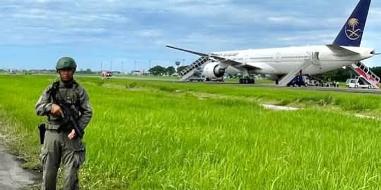 Kembali Diteror Bom, Pesawat Saudi Airlines Mendarat Darurat di Bandara Kualanamu