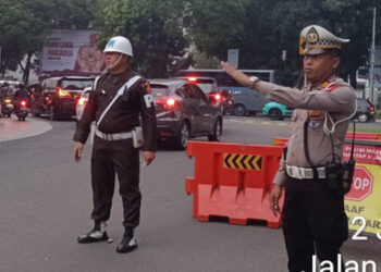 Ada Upacara Harlah Pancasila, Polisi Rekayasa Lalin Jalan Pejambon Jakpus