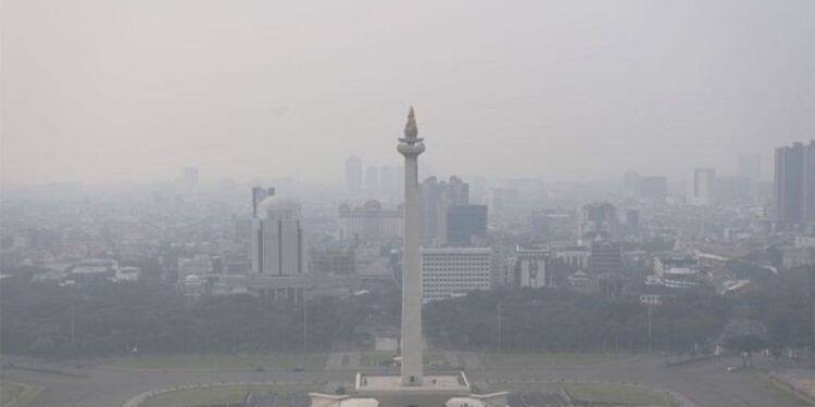 Pagi Ini, Kualitas Udara Jakarta Terburuk ke-5 di Dunia