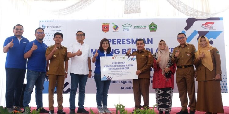 Perkuat Komitmen Keberlanjutan, FIFGROUP Kembangkan Kampung Berseri Astra Binaan Kedua di Sumatera Barat