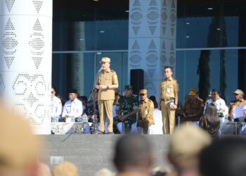 Fatoni Pimpin Deklarasi Netralitas ASN, Pastikan PSU Papua Berjalan Kondusif
