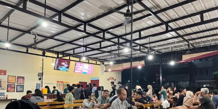 Buka 24 Jam, Warkop PAM di Pamulang jadi Tempat Nongkrong Pilihan sampai Pagi