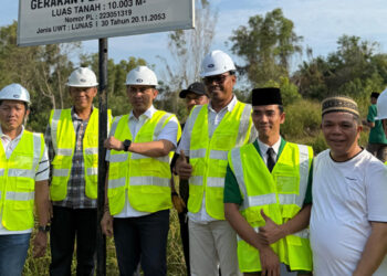 GP Ansor Groundbreaking Kantor BUMA Kepri