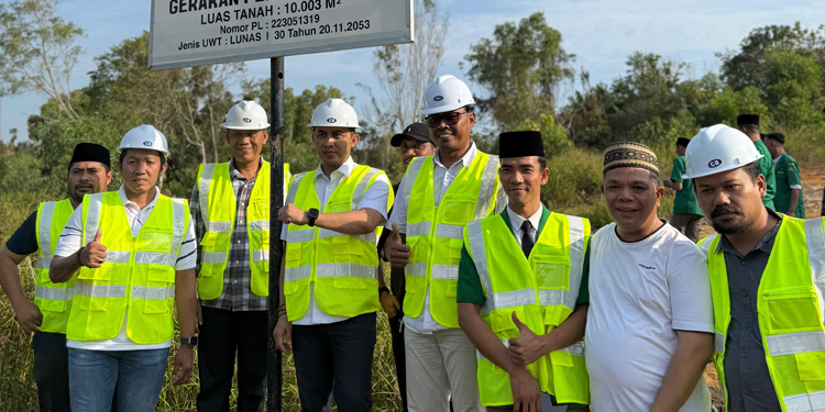 GP Ansor Groundbreaking Kantor BUMA Kepri