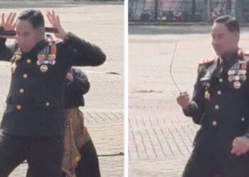 HUT Bhayangkara Ke-79, Kapolda Banten Peragakan Atraksi Debus