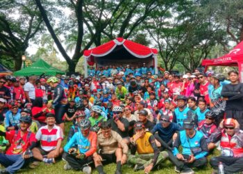 Komunitas BSG Ramaikan Event Gowes Merdeka di Tangsel, Bawa 45 Peserta dari Berbagai Profesi