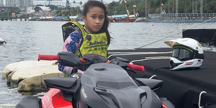 Di Umur 10 Tahun, Ellena Carissa Utari Putri Raih Juara II Jetski Water Sport Championship 2025