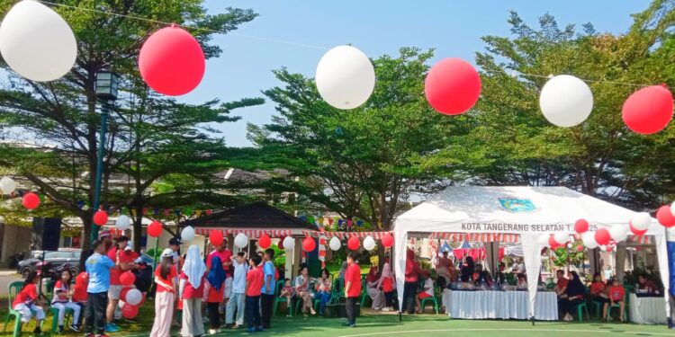 Meriah! Warga Grand Canyon Tangsel Gelar Lomba, Bazar dan Malam Puncak HUT RI