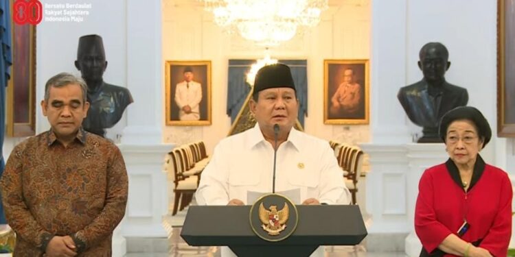 Presiden Prabowo Serukan Persatuan Nasional, Ajak Rakyat Sampaikan Aspirasi dengan Damai