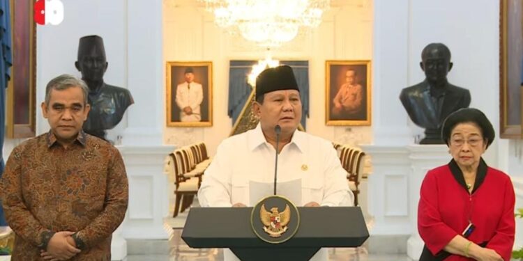 Presiden Prabowo Perintahkan TNI-Polri Tindak Tegas Aksi Anarkis