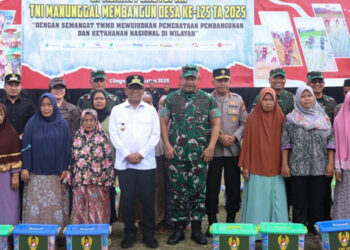 Hadiri Penutupan TMMD di Cilegon, Andra Soni: Mendukung Pertumbuhan Ekonomi Desa