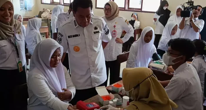 Pemerintah Luncurkan Cek Kesehatan Gratis di SMAN 6 Tangsel