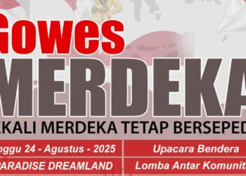 Rayakan HUT RI, 2.000 Pesepeda Siap Ramaikan Event ‘Gowes Merdeka 2025’