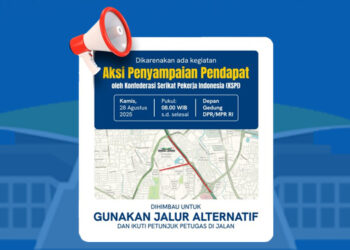 Demo 28 Agustus 2025, Polisi Imbau Pengendara Hindari Kawasan DPR RI