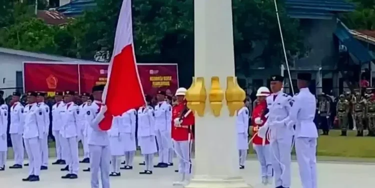 upacara bendera di mamasa