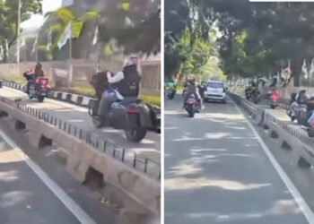 Sempat Viral, Rombongan Moge Lintasi Jalur Transjakarta Disanksi Polisi