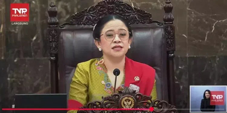 Di Sela Pidato Sidang Tahunan, Puan Maharani Nyanyi Lagu Imagine John Lennon