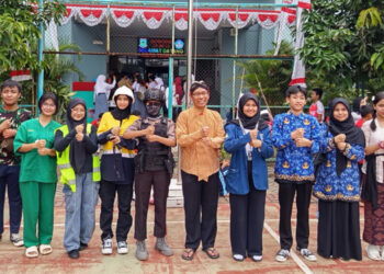 Meriah, SMPN 8 Tangsel Rayakan HUT RI dengan Upacara dan Parade Kostum