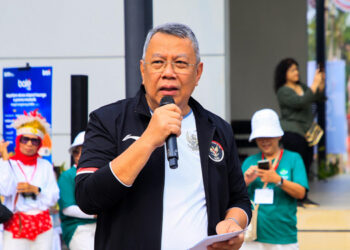 Benyamin Apresiasi Gelaran Fun Walk dan Bazar UMKM Sambut Kemerdekaan