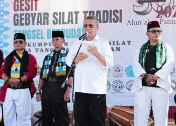 Gebyar Pesilat Tangsel, Benyamin Pesan Jaga Tradisi dan Kebudayaan