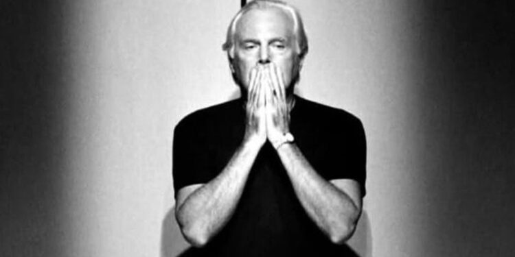 Kabar Duka, Ikon Mode Dunia Giorgio Armani Meninggal di Usia 91 Tahun