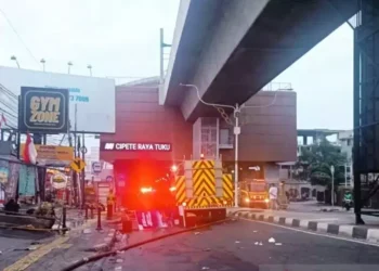 Jalan Fatmawati Dekat MRT Cipete Ditutup Sementara Imbas Kebakaran Ruko Food Court
