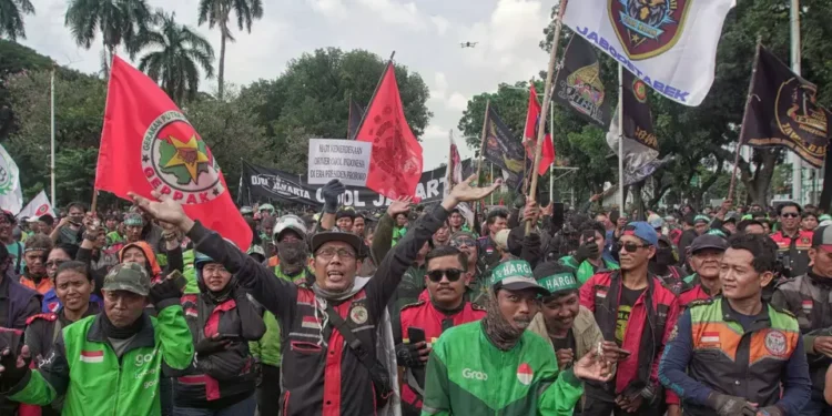 Ribuan Pengemudi Ojol Bakal Demo ke Istana, Kemenhub, dan DPR Hari Ini