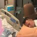 Potret Haru Raffi Ahmad Tidur Di samping Mama Amy yang Kini Dirawat di Singapura