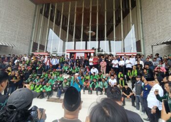 Ojol dan Tokoh Masyarakat di Tangsel Deklarasi Damai, Tolak Kerusuhan